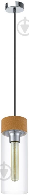 Подвес Eglo BRIXHAM 1xE27 хром 49261 - фото 1