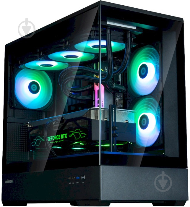 Корпус Zalman P30 V2 Black - фото 5