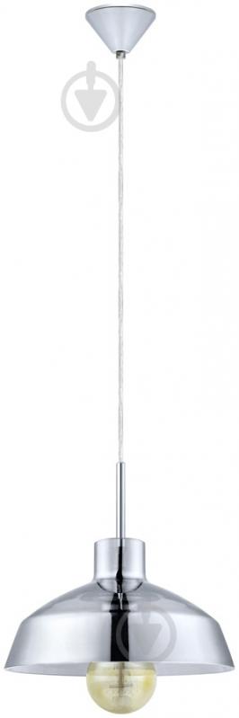 Підвіс Eglo BRIXHAM 1xE27 хром 49264 - фото 1 Підвіс Eglo BRIXHAM 1xE27 хром 49264 - фото 1