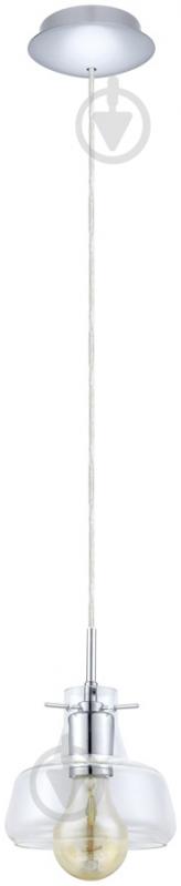 Подвес Eglo BRIXHAM 1xE27 хром 49265 - фото 1