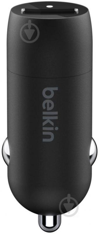 Автомобільний зарядний пристрій Belkin 18W QC3 Black (CCA002BTBK) - фото 4