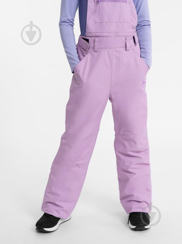 Штани 4F TROUSERS FNK F354 4FJAW23TFTRF354-52S р. 158 фіолетовий - фото 2