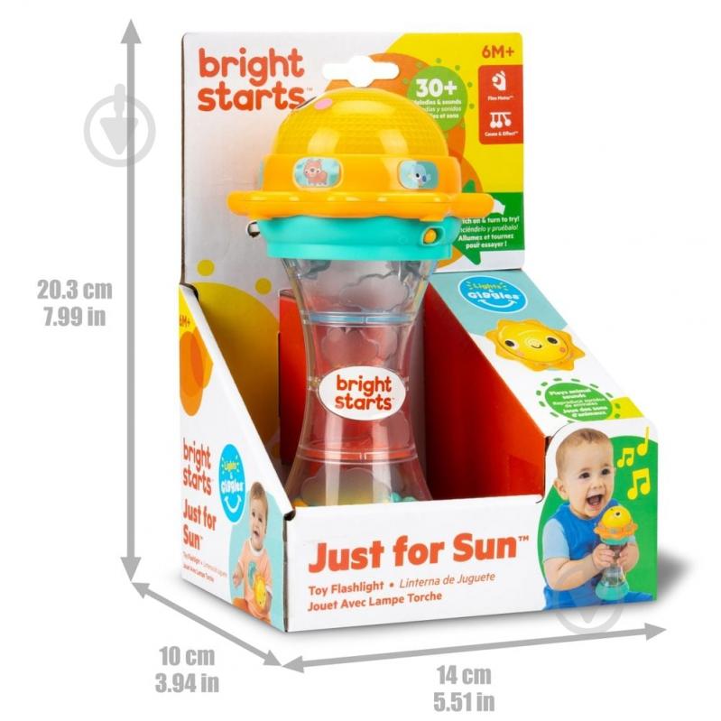 Игрушка-погремушка Bright Starts "Just for Sun" 17228 - фото 2