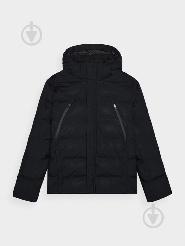 Пуховик мужской зимний 4F DOWN JACKET M512 4FWAW24TDJAM512-20S р.L черный - фото 8 Пуховик мужской зимний 4F DOWN JACKET M512 4FWAW24TDJAM512-20S р.L черный - фото 8