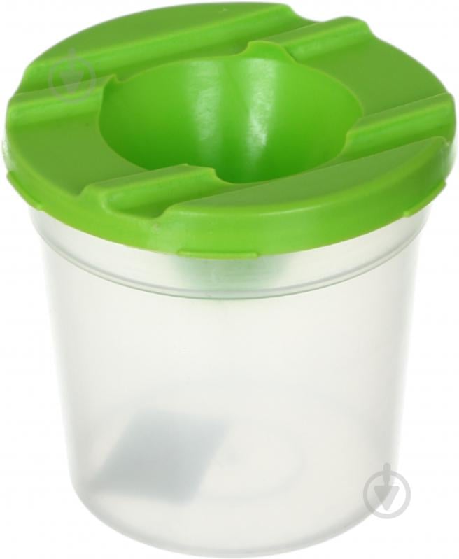 Стакан-непроливайка одинарний зелений Nota Bene - фото 1 Стакан-непроливайка одинарний зелений Nota Bene - фото 1