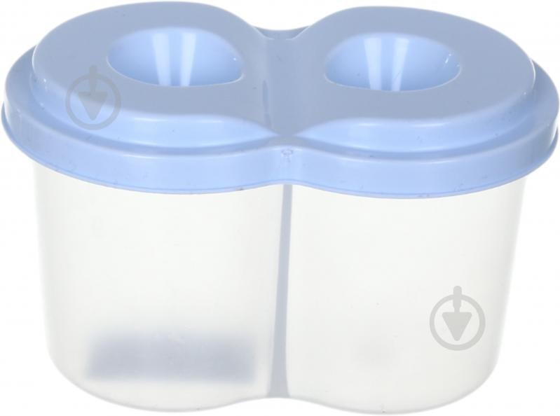 Стакан-непроливайка подвійний блакитний Nota Bene - фото 2 Стакан-непроливайка подвійний блакитний Nota Bene - фото 2