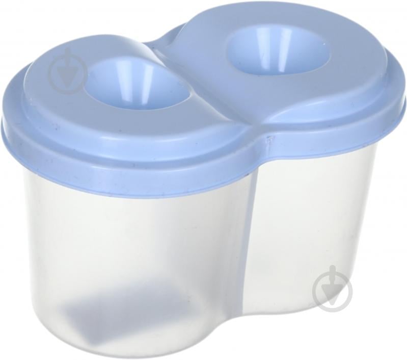 Стакан-непроливайка подвійний блакитний Nota Bene - фото 1 Стакан-непроливайка подвійний блакитний Nota Bene - фото 1