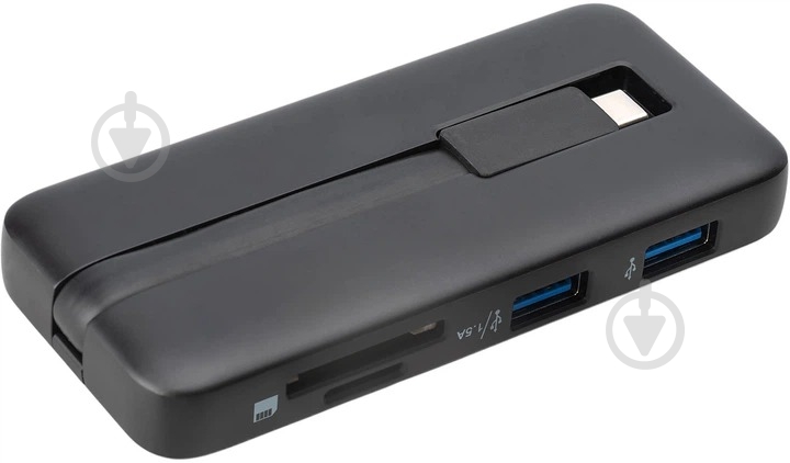 Док-станція Digitus 7-in-1 grey (DA-70916) - фото 6