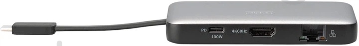Док-станція Digitus 7-in-1 grey (DA-70916) - фото 5