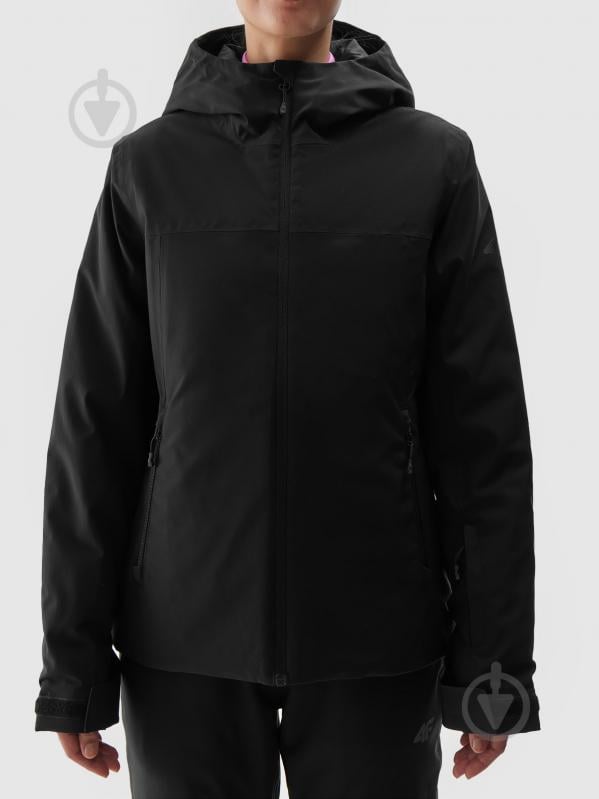 Куртка жіноча зимова 4F TECHNICAL JACKET F572 4FWAW24TTJAF572-20S р.S чорна - фото 6