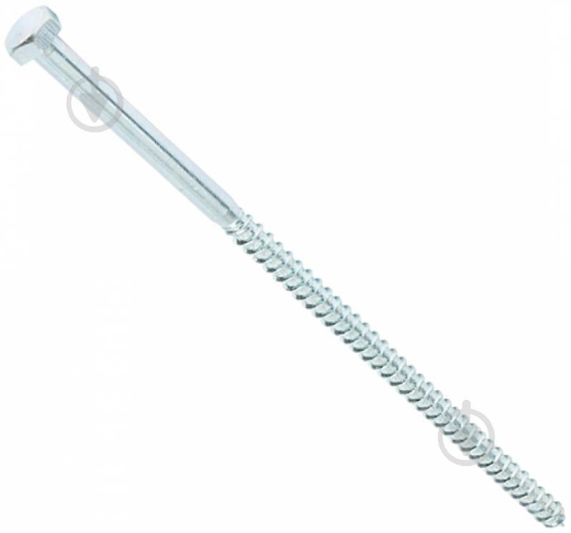 Винт для дерева шестигранная головка ЦБ 12x80 мм цинк вес EXPERT FIX - фото 1 Винт для дерева шестигранная головка ЦБ 12x80 мм цинк вес EXPERT FIX - фото 1