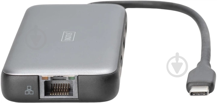 Док-станция Digitus 8-in-1 grey (DA-70915) - фото 4