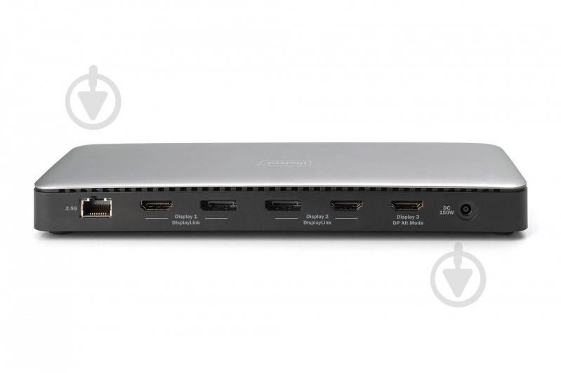 Док-станция Digitus 13-in-1 grey (DA-70918) - фото 4 Док-станция Digitus 13-in-1 grey (DA-70918) - фото 4