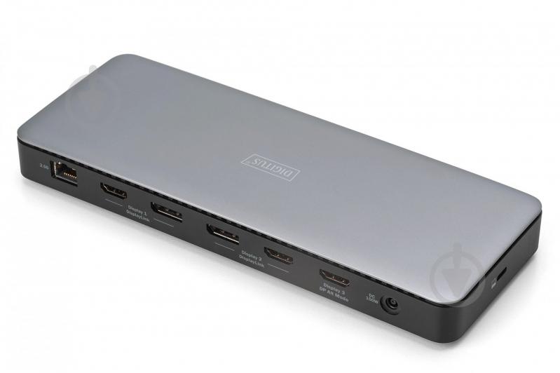 Док-станция Digitus 13-in-1 grey (DA-70918) - фото 2 Док-станция Digitus 13-in-1 grey (DA-70918) - фото 2