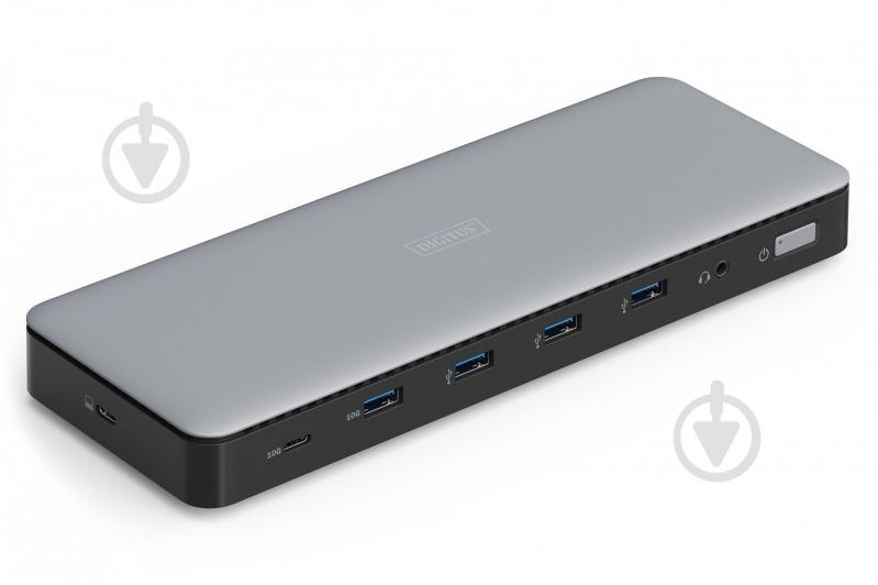 Док-станция Digitus 13-in-1 grey (DA-70918) - фото 1 Док-станция Digitus 13-in-1 grey (DA-70918) - фото 1