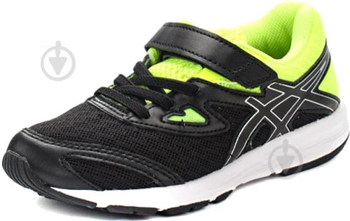 Кроссовки для мальчиков демисезонные Asics AMPLICA PS C809N-9093 р.33 черные - фото 1