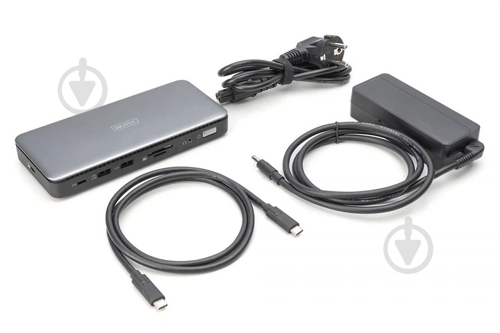 Док-станция Digitus USB-C 11 Port grey (DA-70917) - фото 4