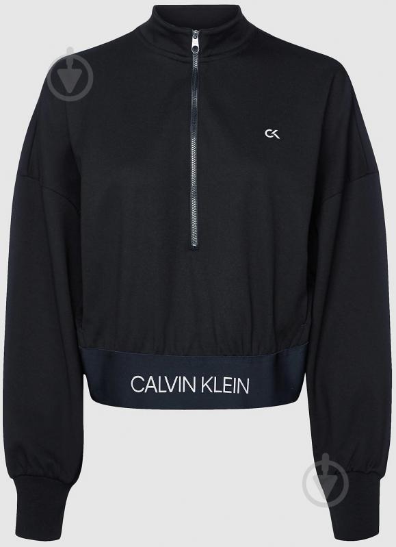Джемпер Calvin Klein Performance 1/4 ZIP PULLOVER 00GWT0W329-007 р. L черный - фото 5