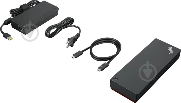 Док-станция Lenovo ThinkPad Universal Thunderbolt 4 Smart Dock black (40B10135EU) - фото 5