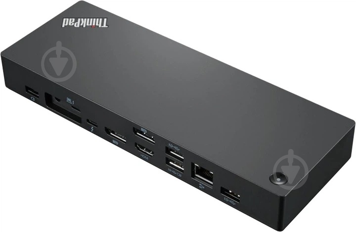 Док-станция Lenovo ThinkPad Universal Thunderbolt 4 Smart Dock black (40B10135EU) - фото 2