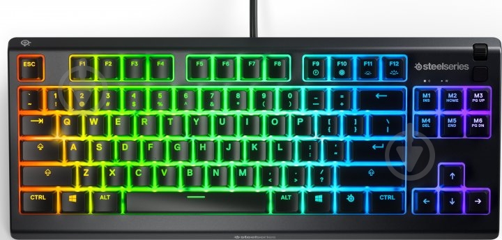 Клавиатура SteelSeries Apex 3 TKL (SS64831) black - фото 1