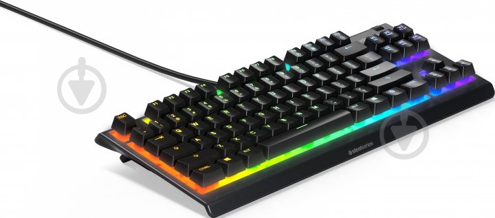 Клавиатура SteelSeries Apex 3 TKL (SS64831) black - фото 6