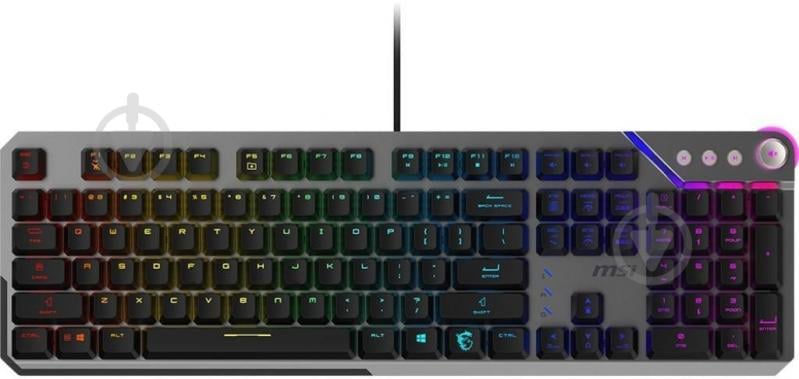 Клавіатура ігрова MSI STRIKE 600 SILENT UA (S11-04UA225-CLA) black - фото 4