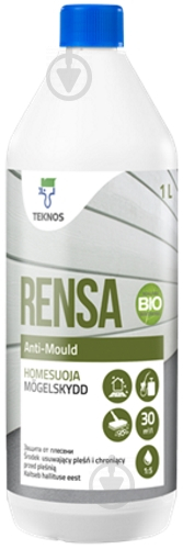 Очищувач фасадів TEKNOS Rensa Anti-Mould 1 л - фото 1