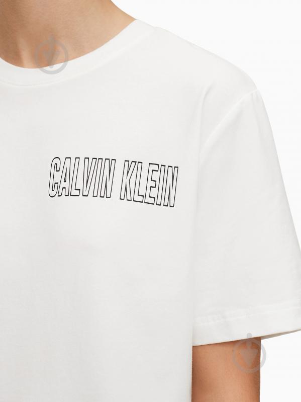 Футболка Calvin Klein Performance CROPPED SHORT SLEEVE T-SHIRT 00GWS0K165-100 р.L білий - фото 4