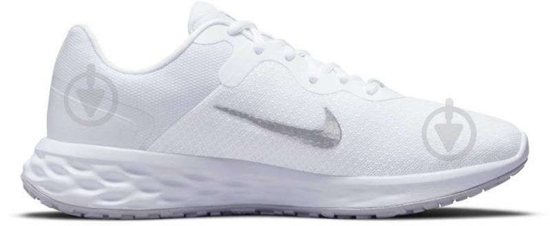 Кроссовки женские демисезонные Nike REVOLUTION 6 NN DC3729-101 р.40 белые - фото 4