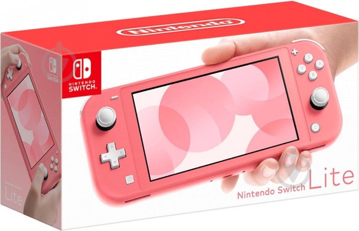 Ігрова консоль NINTENDO Switch Lite coral pink - фото 5