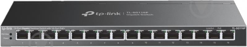 Коммутатор TP-Link TL-SG116P - фото 2