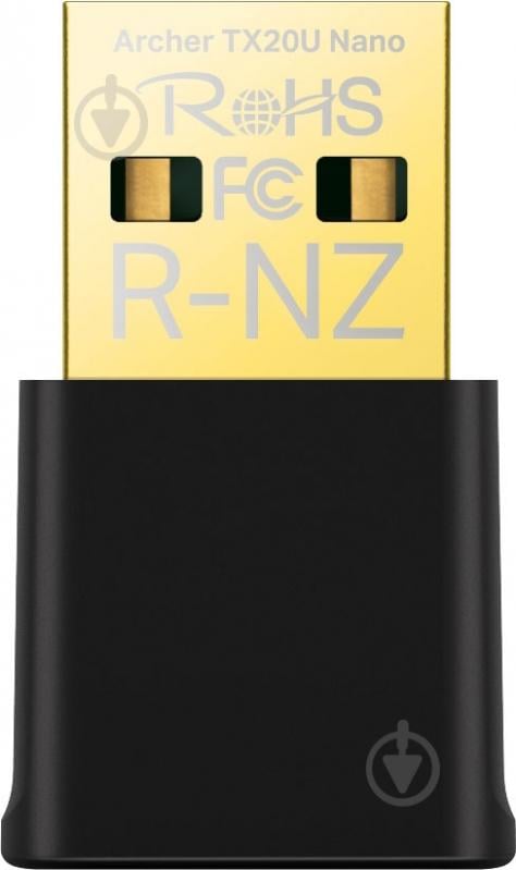 Wi-Fi-адаптер TP-Link AX1800 USB 2.0 (Archer TX20U Nano) - фото 1 Wi-Fi-адаптер TP-Link AX1800 USB 2.0 (Archer TX20U Nano) - фото 1