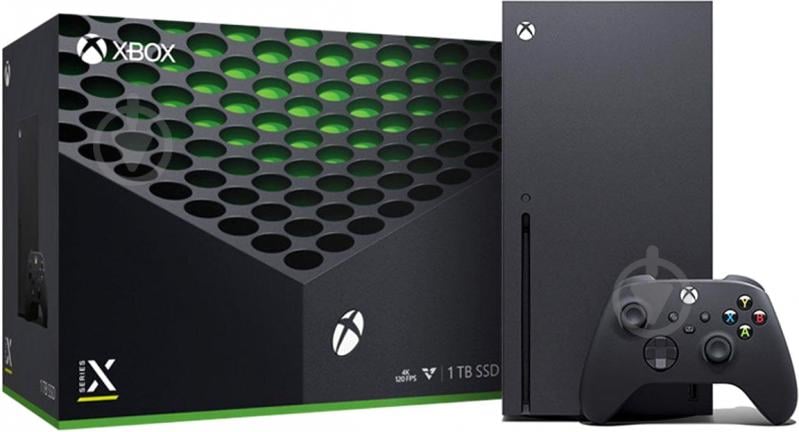 Ігрова консоль Xbox Series X (889842640809) black - фото 