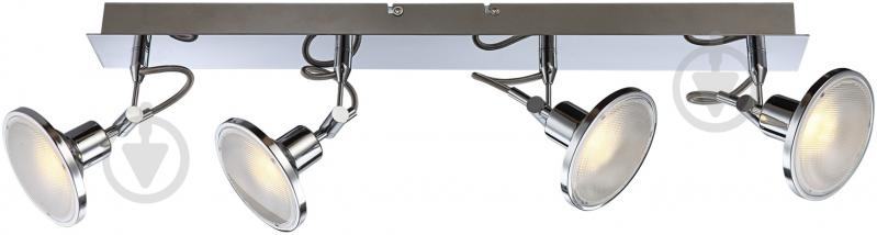 Спот Globo AARON 4x5 Вт хром 56953-4 - фото 1