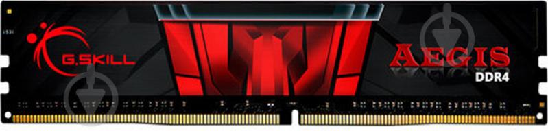 Оперативная память G.Skill DDR4 SDRAM 16 GB (1x16GB) 2400 MHz (F4-2400C15S-16GIS) Gaming Series - Aegis - фото 1