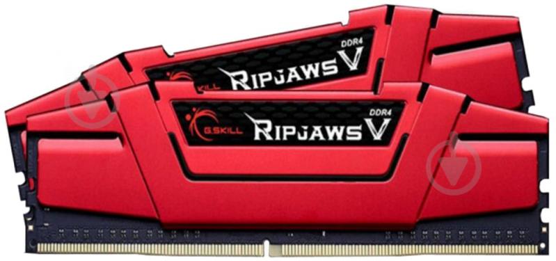 Оперативна пам'ять G.Skill DDR4 SDRAM 16 GB (2x8GB) 3000 MHz (F4-3000C15D-16GVRB) Ripjaws V - фото 2