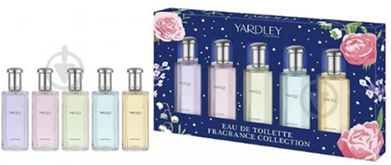 Набор для женщин Yardley Fragrance Collection 5 шт 10 мл - фото 1