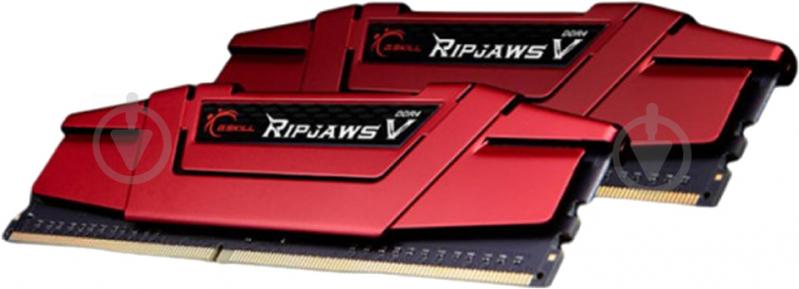 Оперативна пам'ять G.Skill DDR4 SDRAM 32 GB (2x16GB) 2800 MHz (F4-2800C15D-32GVR) RipjawsV - фото 2