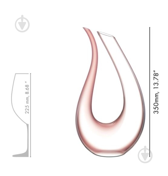 Декантер Riedel Amadeo Rosa 1,5 л 5900278 - фото 3