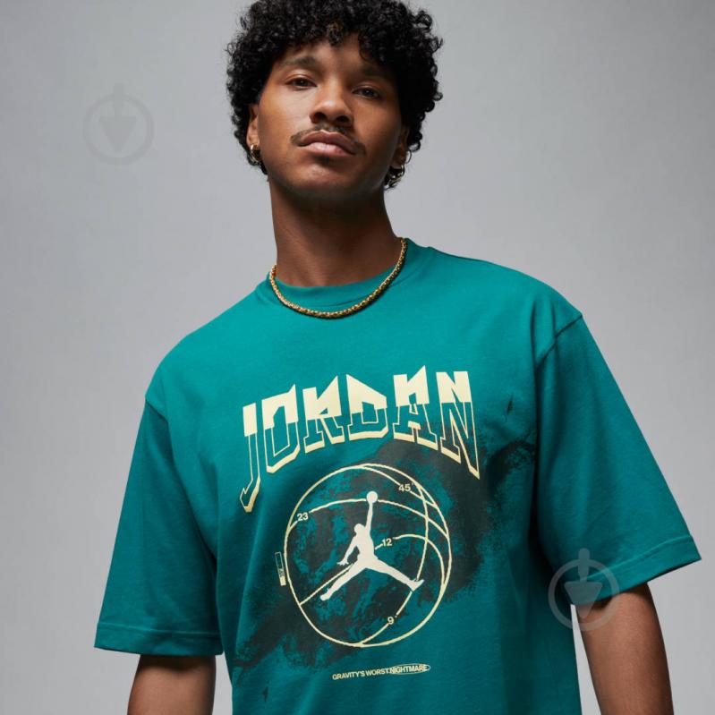 Футболка Nike M J SPRT GFX 85 SS CREW FB7445-319 р.2XL різнокольоровий - фото 5