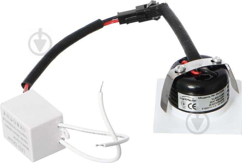 Світильник точковий LightMaster 4500 К CL006 COB 3W квадрат - фото 3