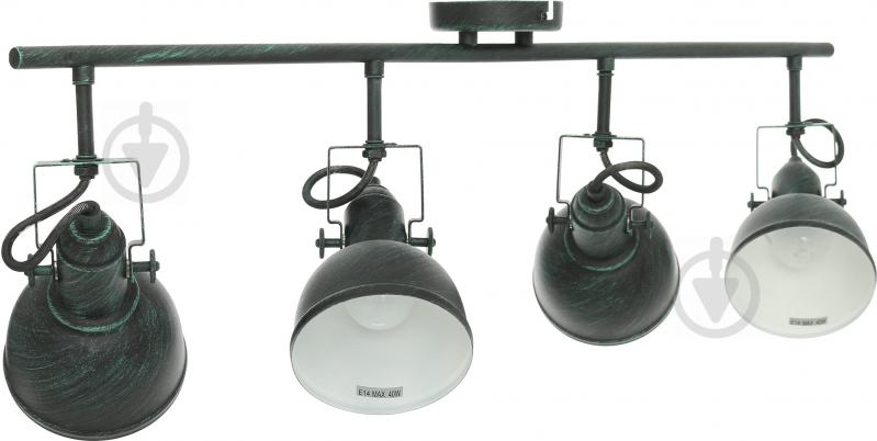 Спот Arte Lamp Martin 4x40 Вт E14 стара мідь A5215PL-4BG - фото 2