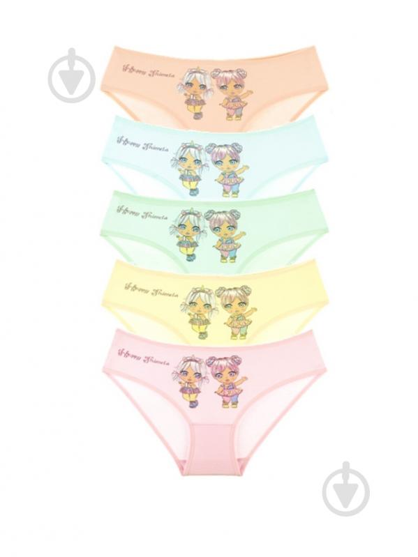 Трусы для девочки Donella 415018 р.98-104 в ассортименте - фото 1 Трусы для девочки Donella 415018 р.98-104 в ассортименте - фото 1