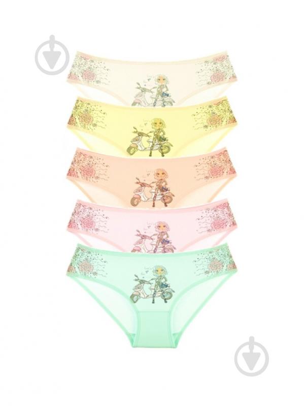 Трусы для девочки Donella 415025 р.98-104 в ассортименте - фото 1
