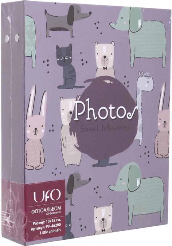 Фотоальбом UFO PP-46200 Little animals 10x15x200 - фото 1 Фотоальбом UFO PP-46200 Little animals 10x15x200 - фото 1