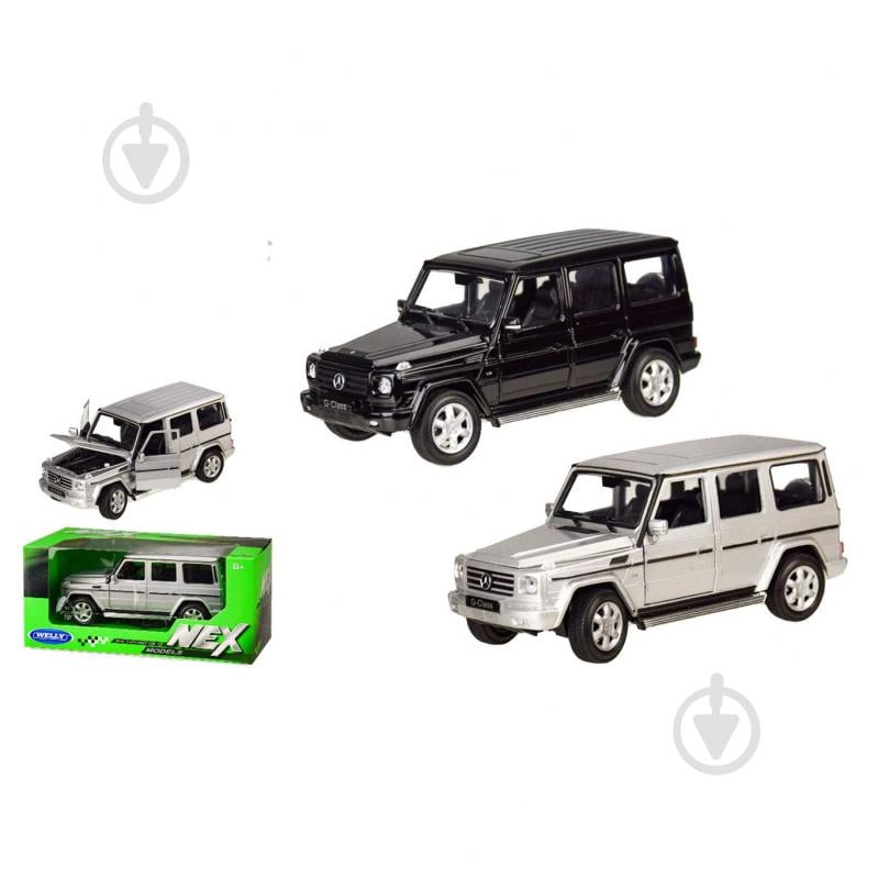 Автомодель Welly 1:24 Mercedes-Benz G-Class 2 цвета в ассортименте 24012W - фото 1