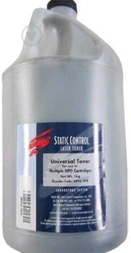 Тонер Static Control HP/Canon MPT5 1kg (MPT5-1KG) black - фото 1