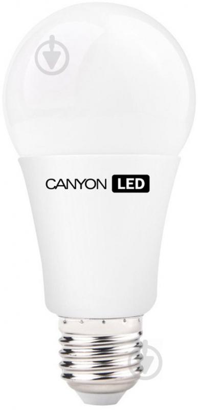 Лампа светодиодная Canyon LED 10 Вт A60 матовая E27 220 В 2700 К AE27FR10W230VW - фото 1