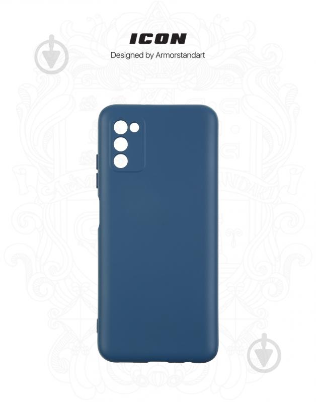 Панель Armorstandart ICON Case для Samsung A03s Dark Blue (ARM64527) - фото 3